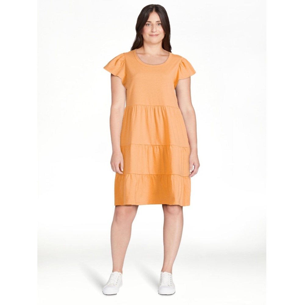 NWT Tiered Knit Dress for Women from Time and Tru